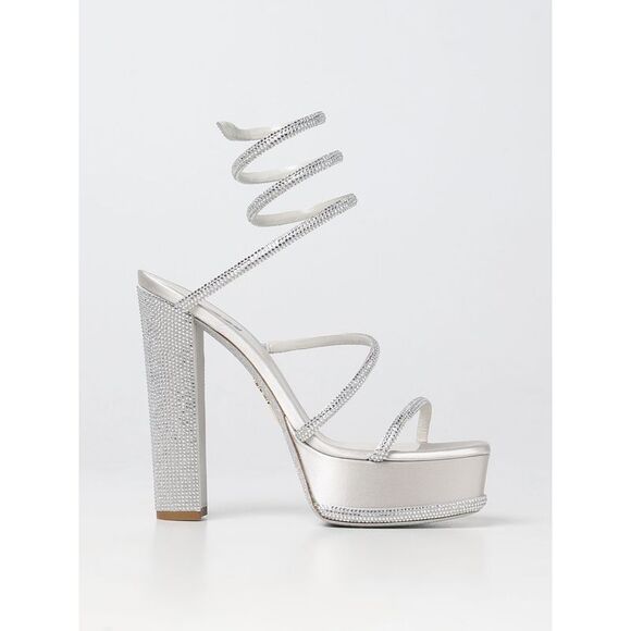 RENE CAOVILLA - Woman - Silver - Sandal